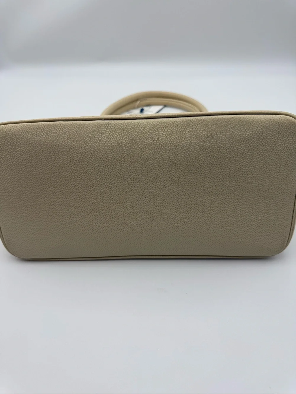 CHANEL Cream Medallion tote with gold hardware-VINTAGE series 7